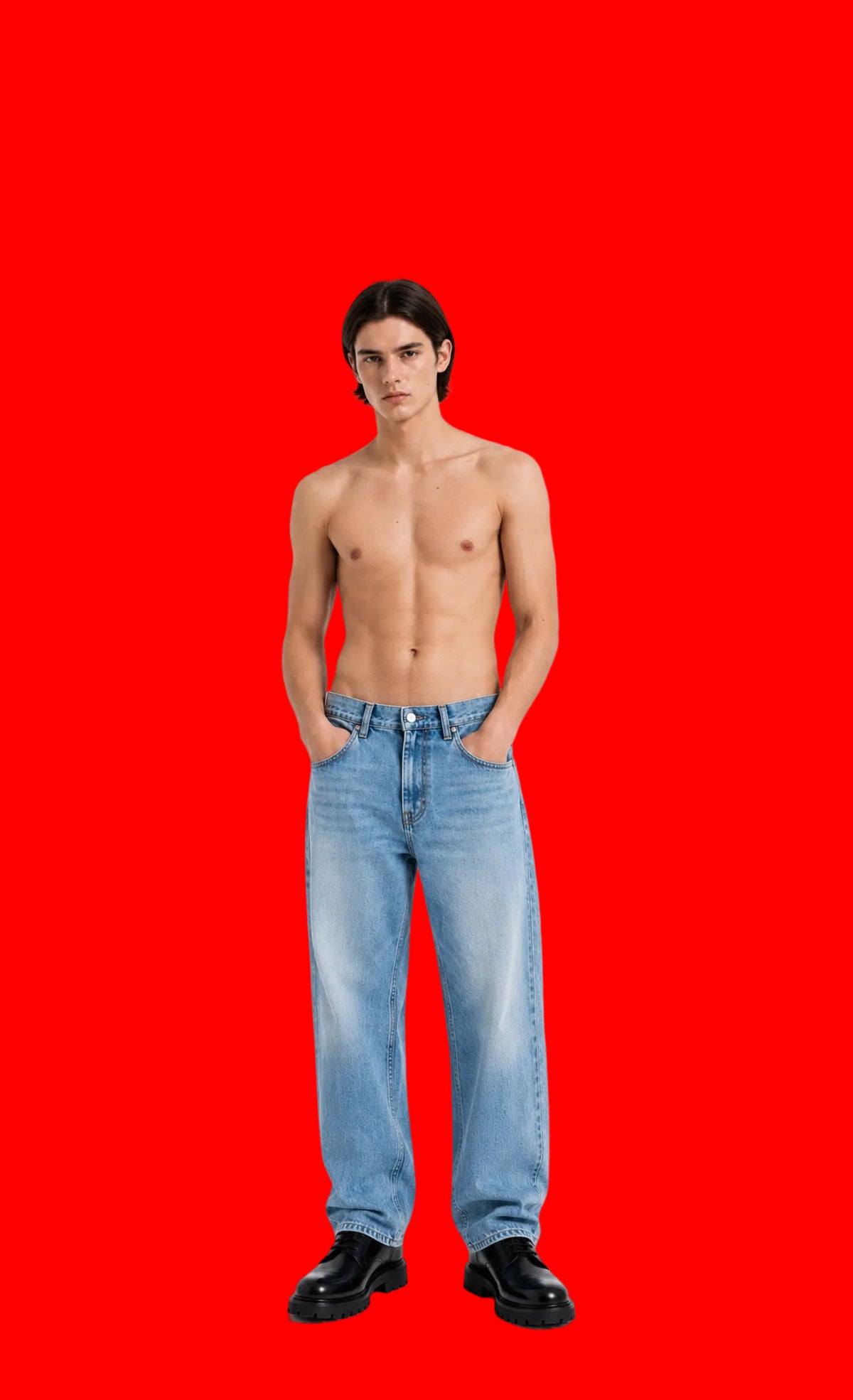 Vintage Blue Jeans.