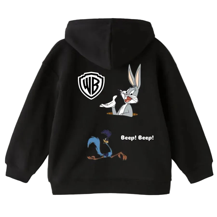 WB Black Embroidery Hoodie Limited Edition
