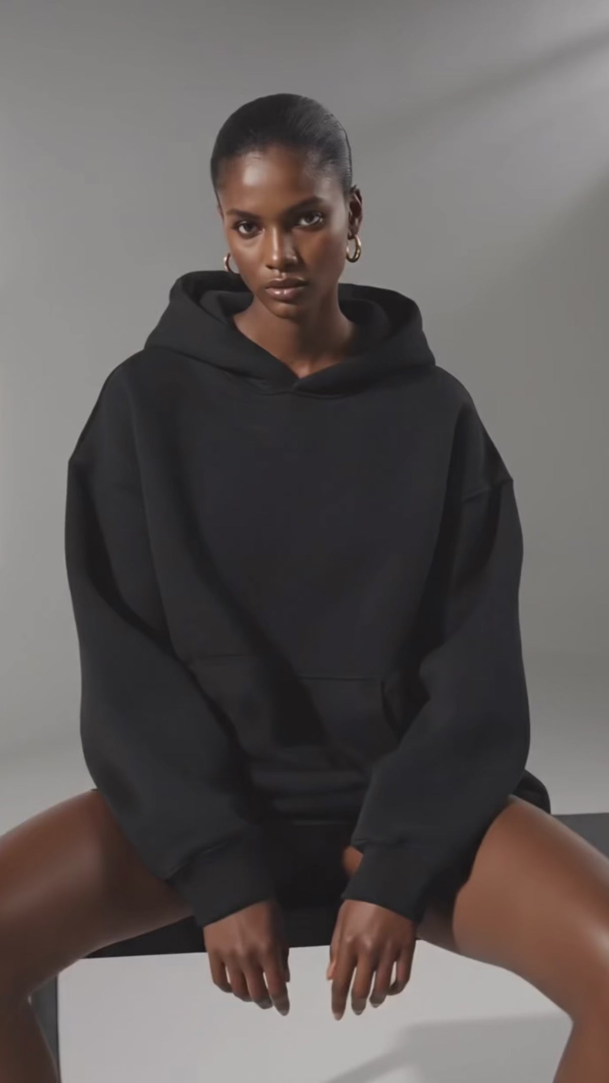Hell Fire Black Hoodie.